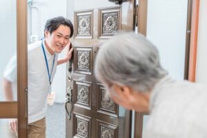 Senior day care center activities including group exercise, social interaction, and caregiver-supported services for older adults.